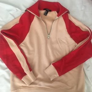 quarter zip sweatshirt